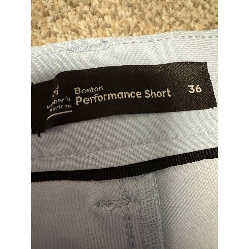 Members Mark Mens Benton Performance Shorts size 36 - Picture 3 of 8
